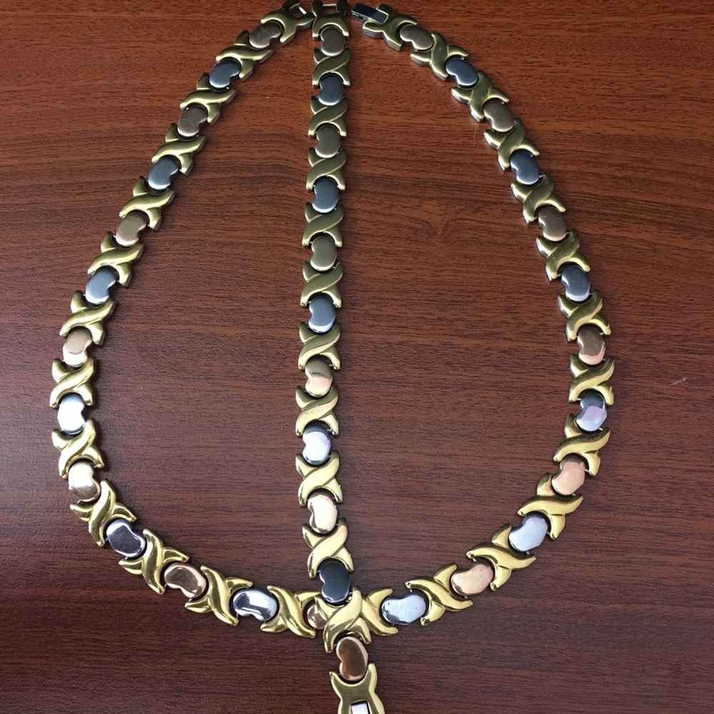 Stainless steel xoxo design set